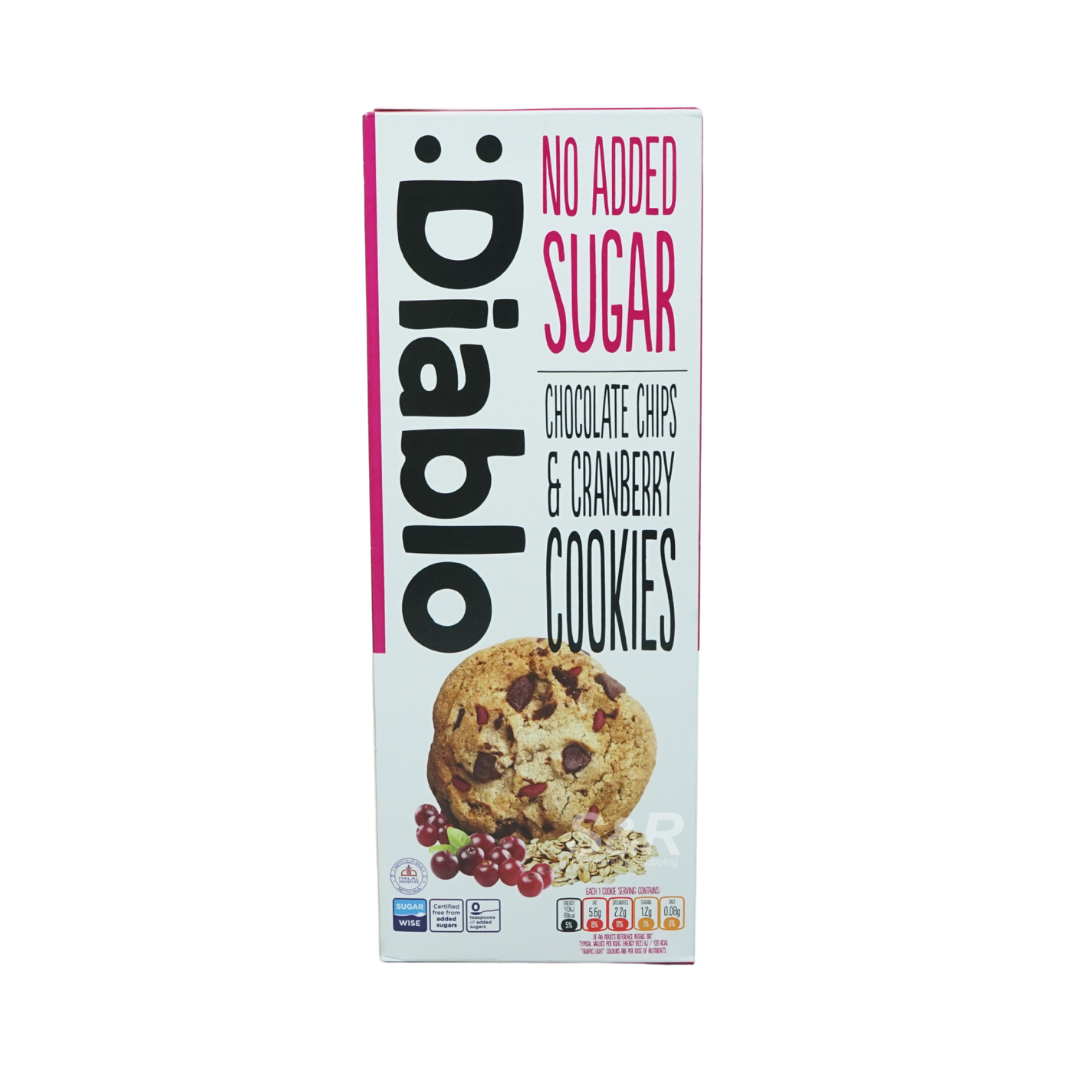Diablo Chocolate Chips and Cranberry Cookies 135g